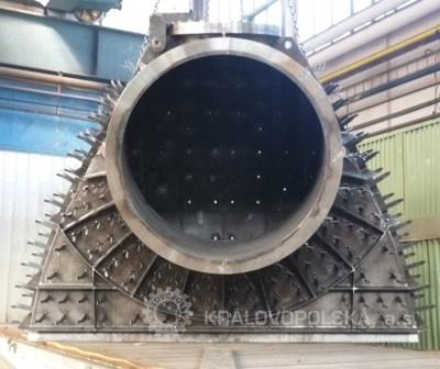 References Suction set of the  Francis turbine - Královopolská Brno