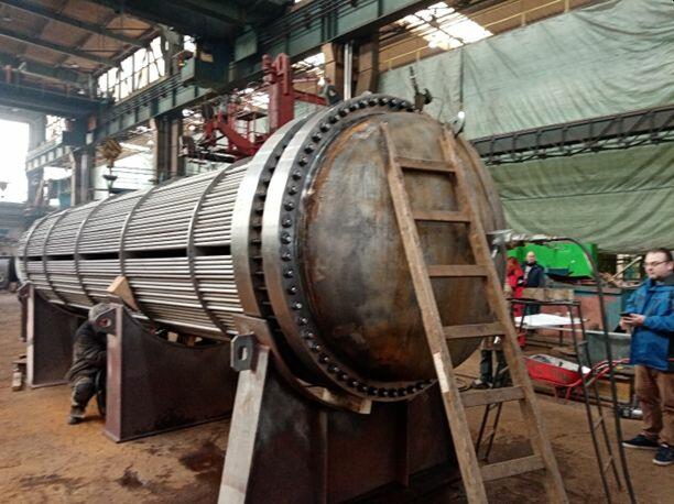 Reference Svazek trubek výměníku tepla E-103 - Královopolská Brno